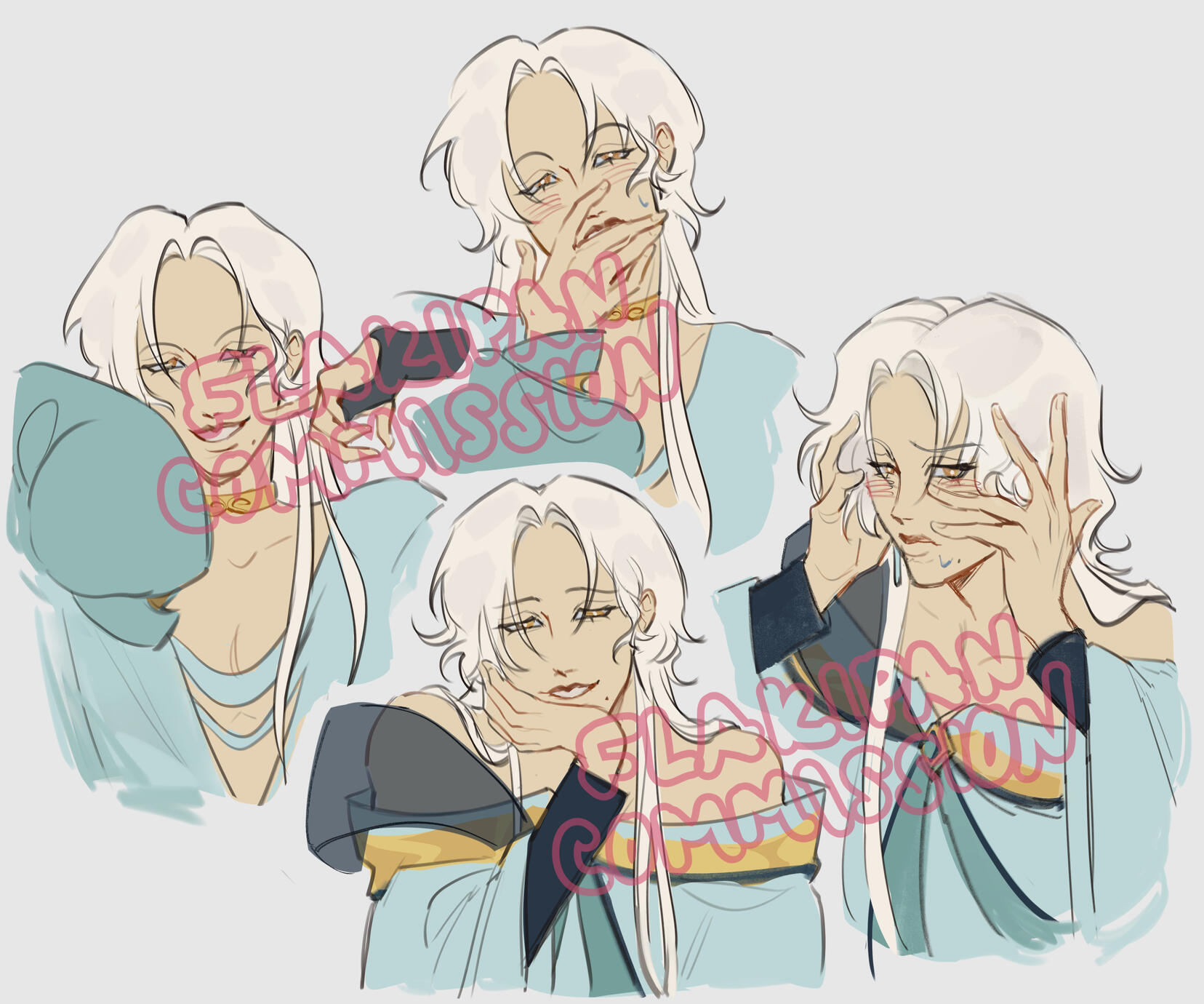 Four Flat Color